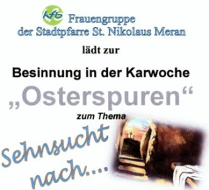 Flyer Osterspuren
